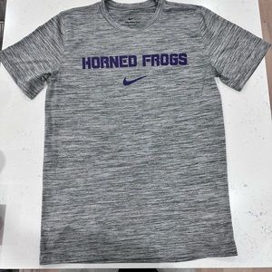 TCU horned frogs Nike drifit tee